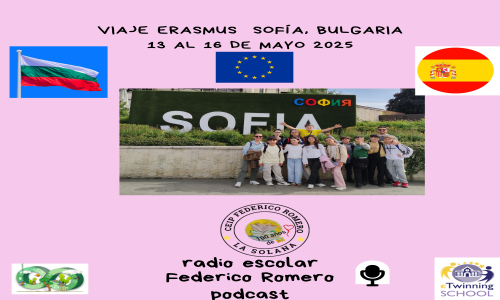 Podcast vieja Erasmus 2025 a Sofía.